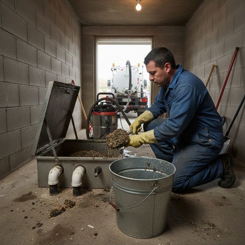 Grease Trap Installation detail